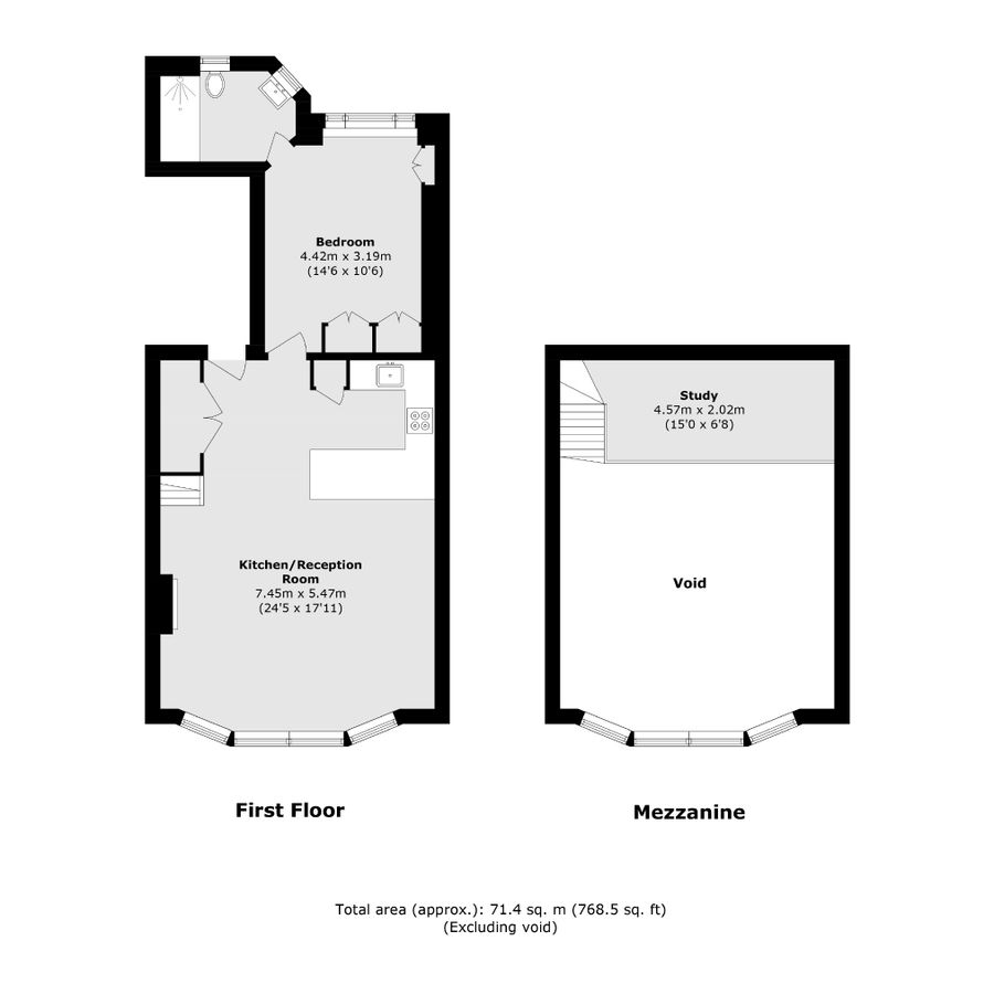 Wohnung in London, Großbritannien, 71 m² - Foto 8