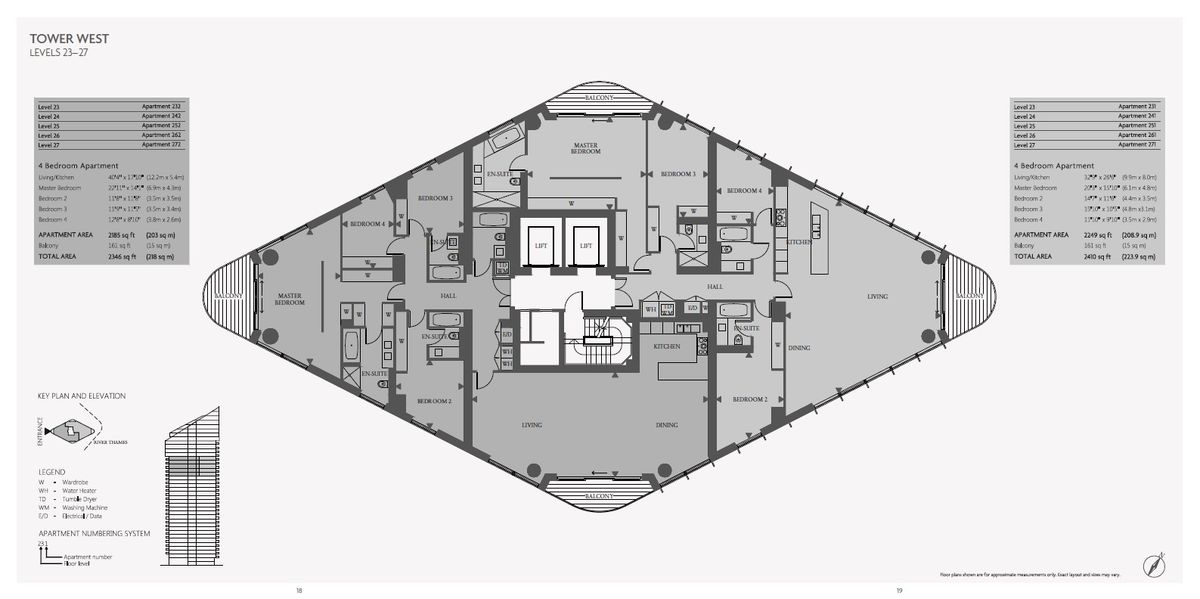 Piso en Londres, Reino Unido, 203 m² - imagen 8
