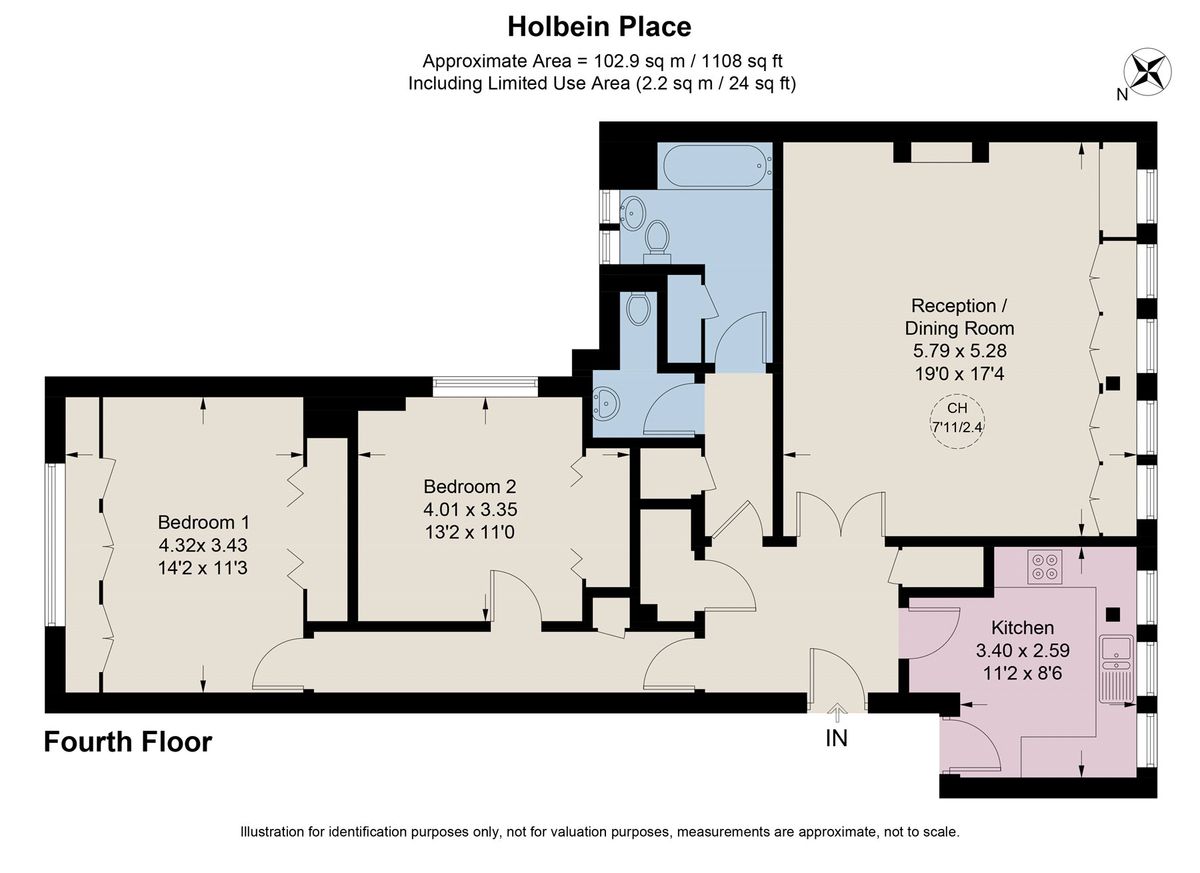 Flat in London, United Kingdom, 103 m² - picture 8