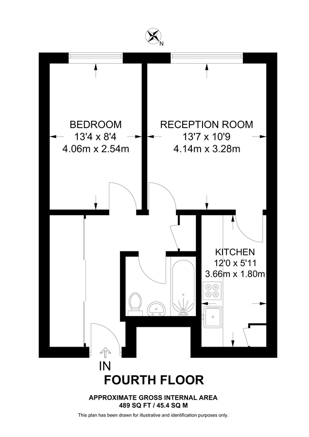 Appartamento a Londra, Regno Unito, 45 m² - foto 9