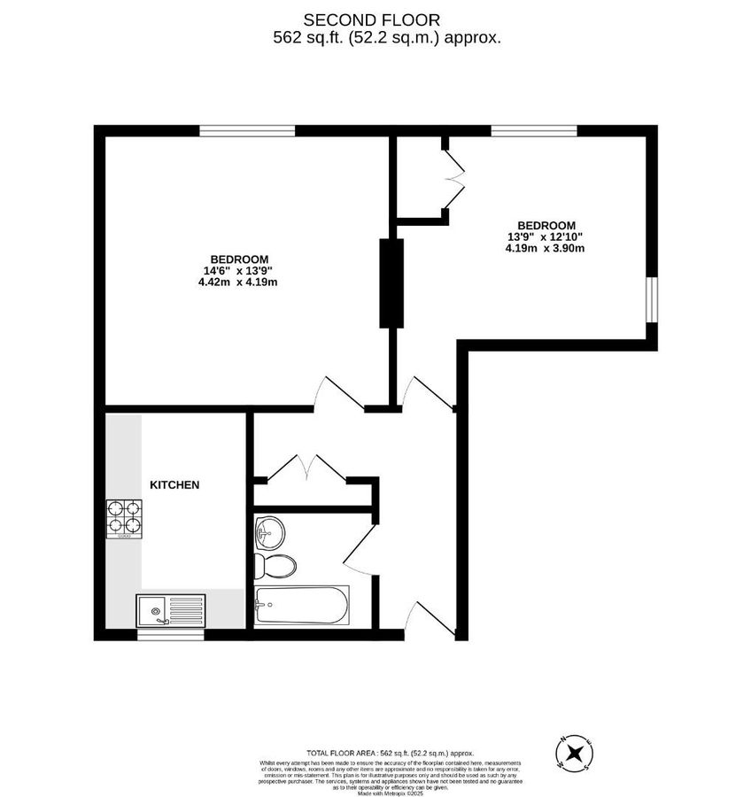 Appartamento a Londra, Regno Unito, 52 m² - foto 9
