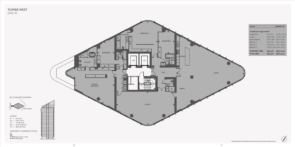 Wohnung in London, Großbritannien, 429 m² - Foto 9