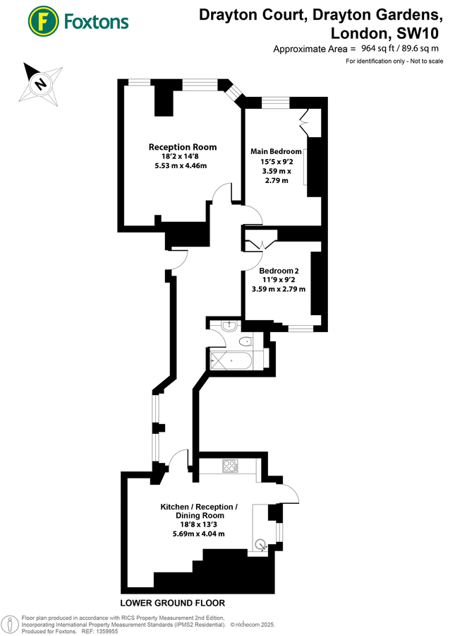 Appartamento a Londra, Regno Unito, 90 m² - foto 9