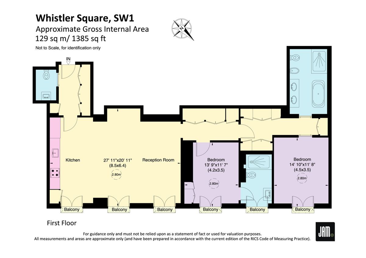 Appartamento a Londra, Regno Unito, 129 m² - foto 9