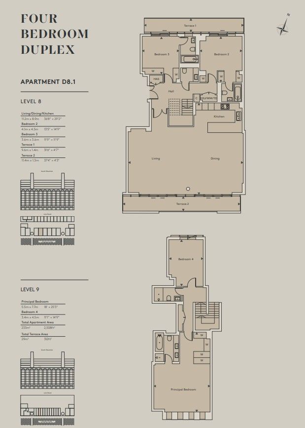 Piso en Londres, Reino Unido, 230 m² - imagen 9