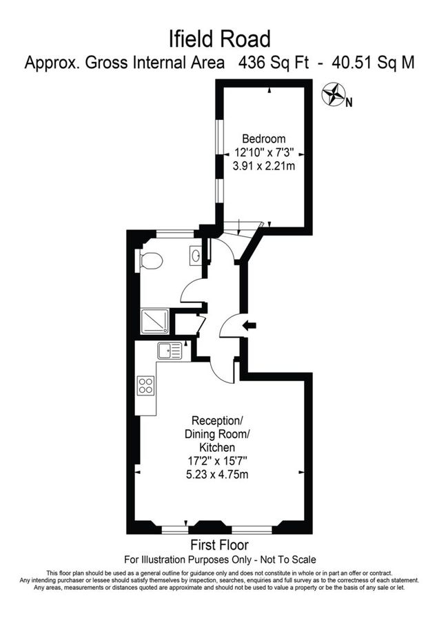 Flat in London, United Kingdom, 41 m² - picture 9