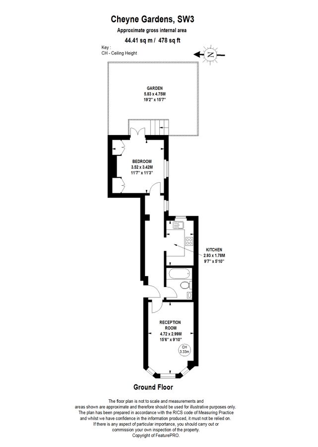Flat in London, United Kingdom, 44 m² - picture 9