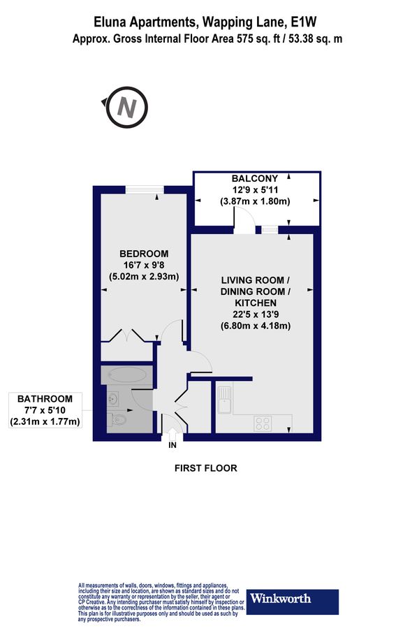Appartement à Londres, Royaume-Uni, 53 m² - image 9