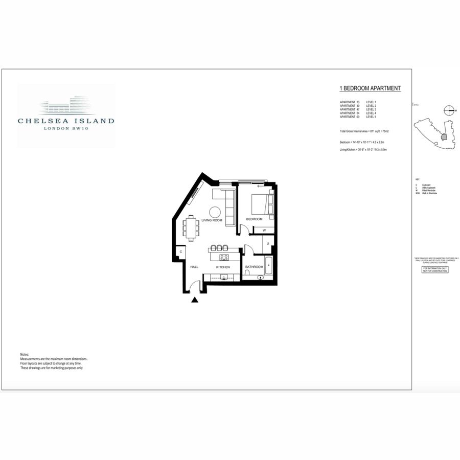 Flat in London, United Kingdom, 51 m² - picture 9