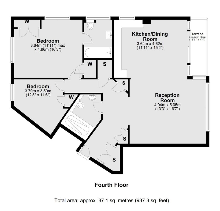 Wohnung in London, Großbritannien, 87 m² - Foto 9