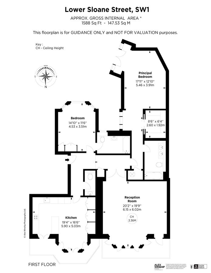Piso en Londres, Reino Unido, 148 m² - imagen 9