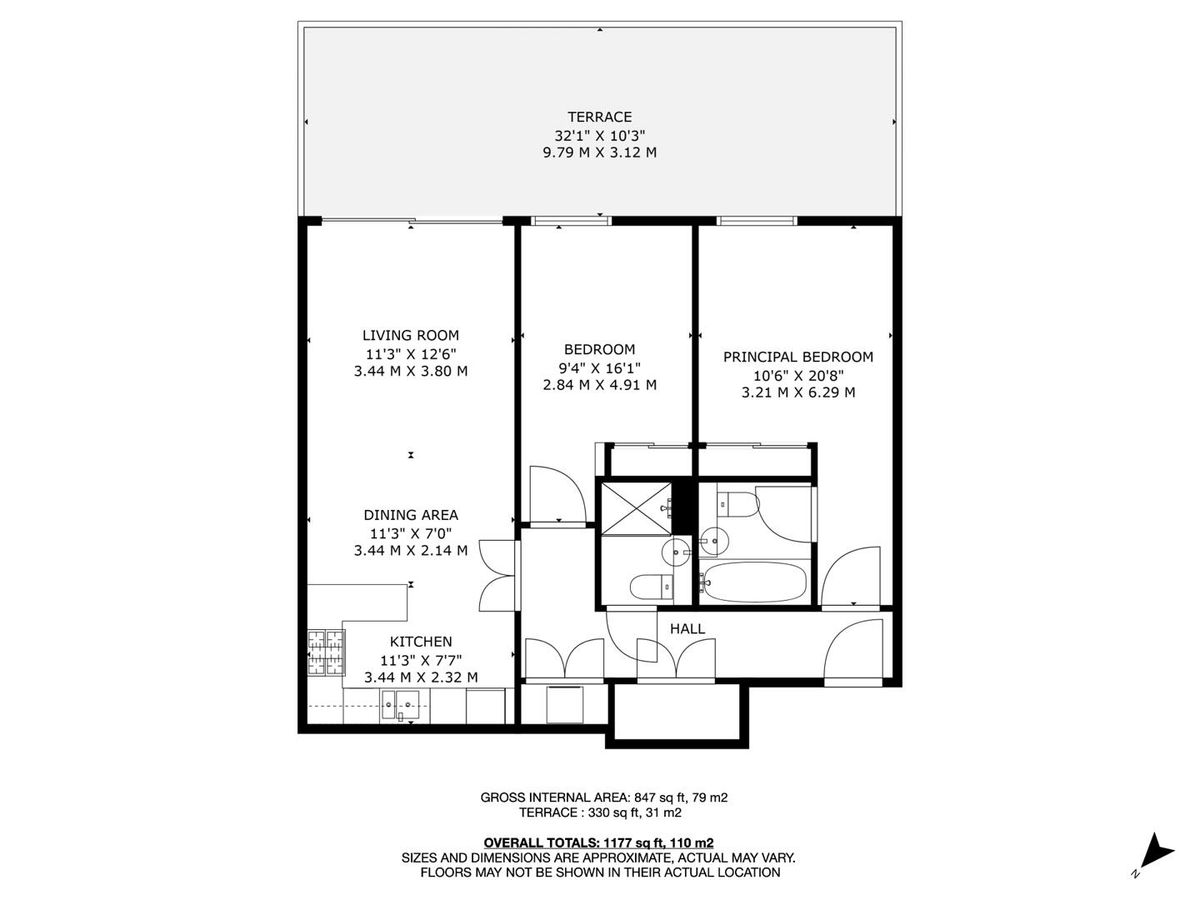 Piso en Londres, Reino Unido, 79 m² - imagen 9
