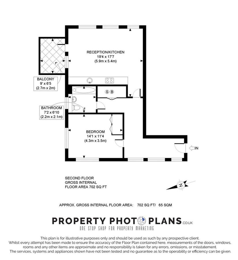 Flat in London, United Kingdom, 65 m² - picture 9