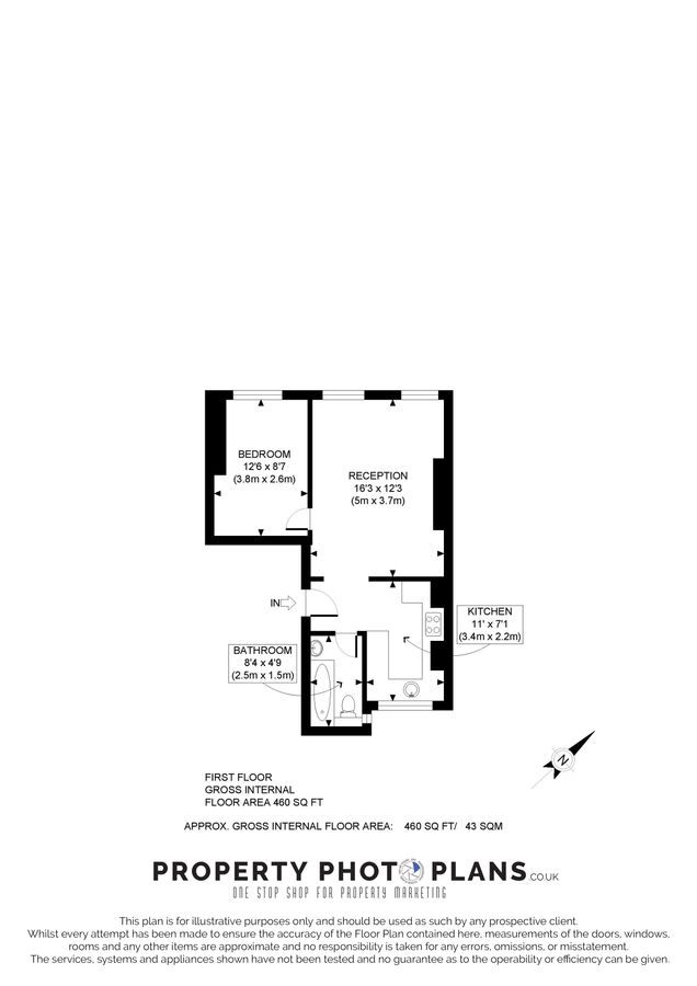 Flat in London, United Kingdom, 43 m² - picture 9