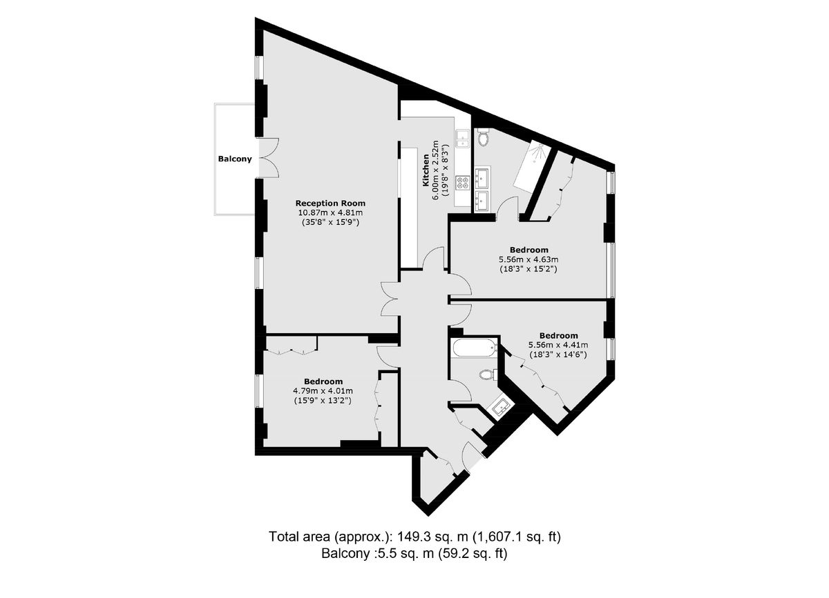 Appartamento a Londra, Regno Unito, 6 m² - foto 9