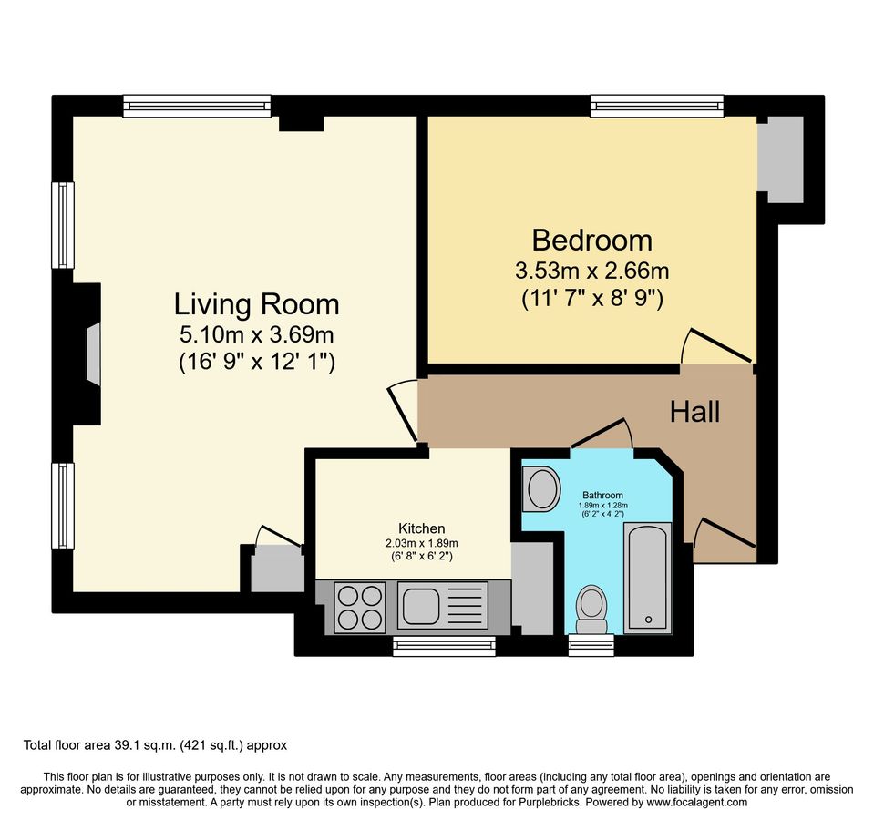 Flat in London, United Kingdom, 39 m² - picture 10