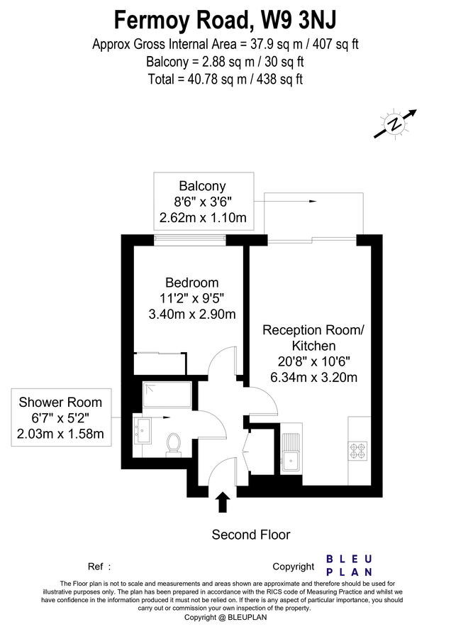 Flat in London, United Kingdom, 41 m² - picture 10