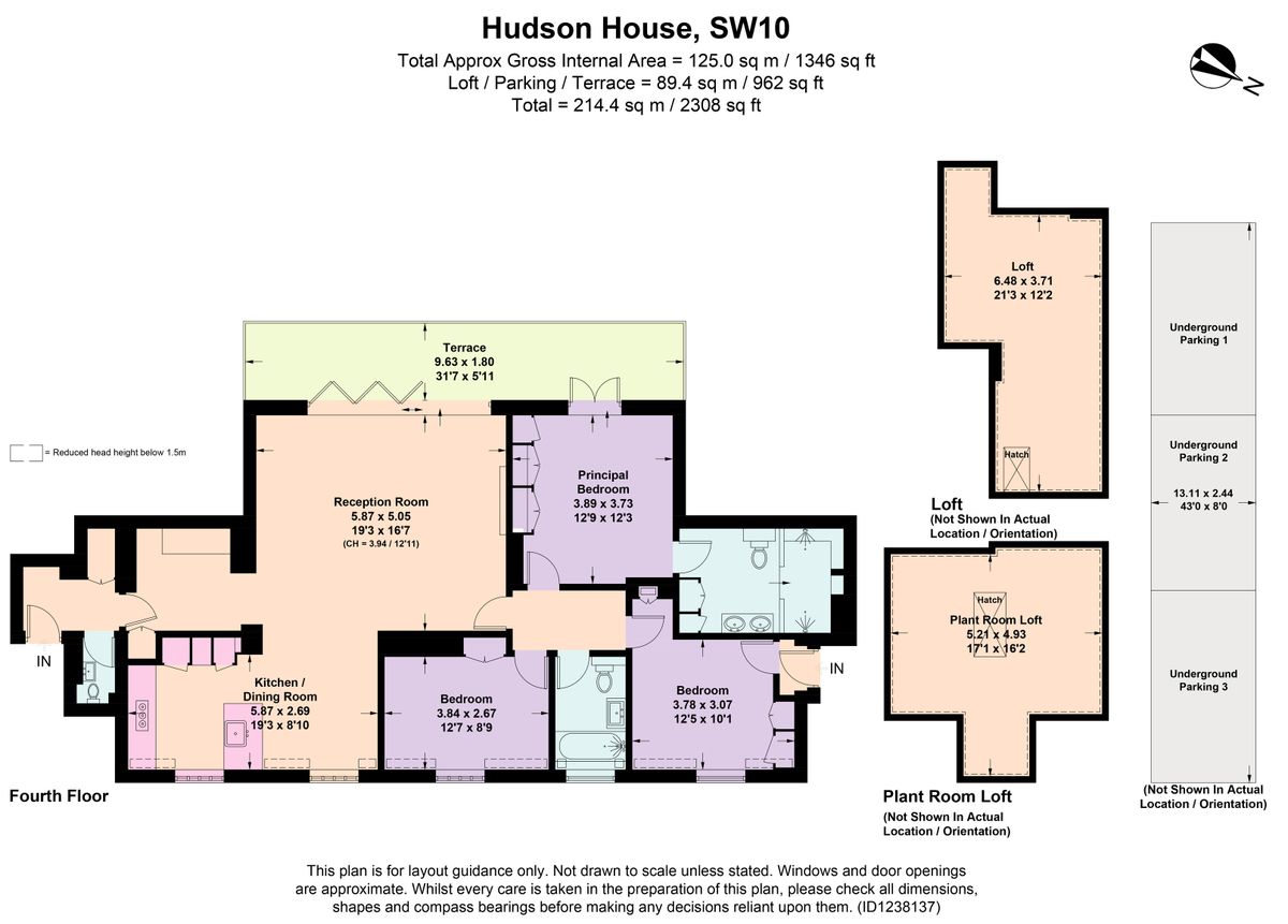 Wohnung in London, Großbritannien, 125 m² - Foto 10