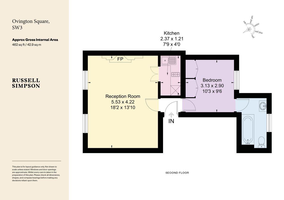 Flat in London, United Kingdom, 43 m² - picture 10