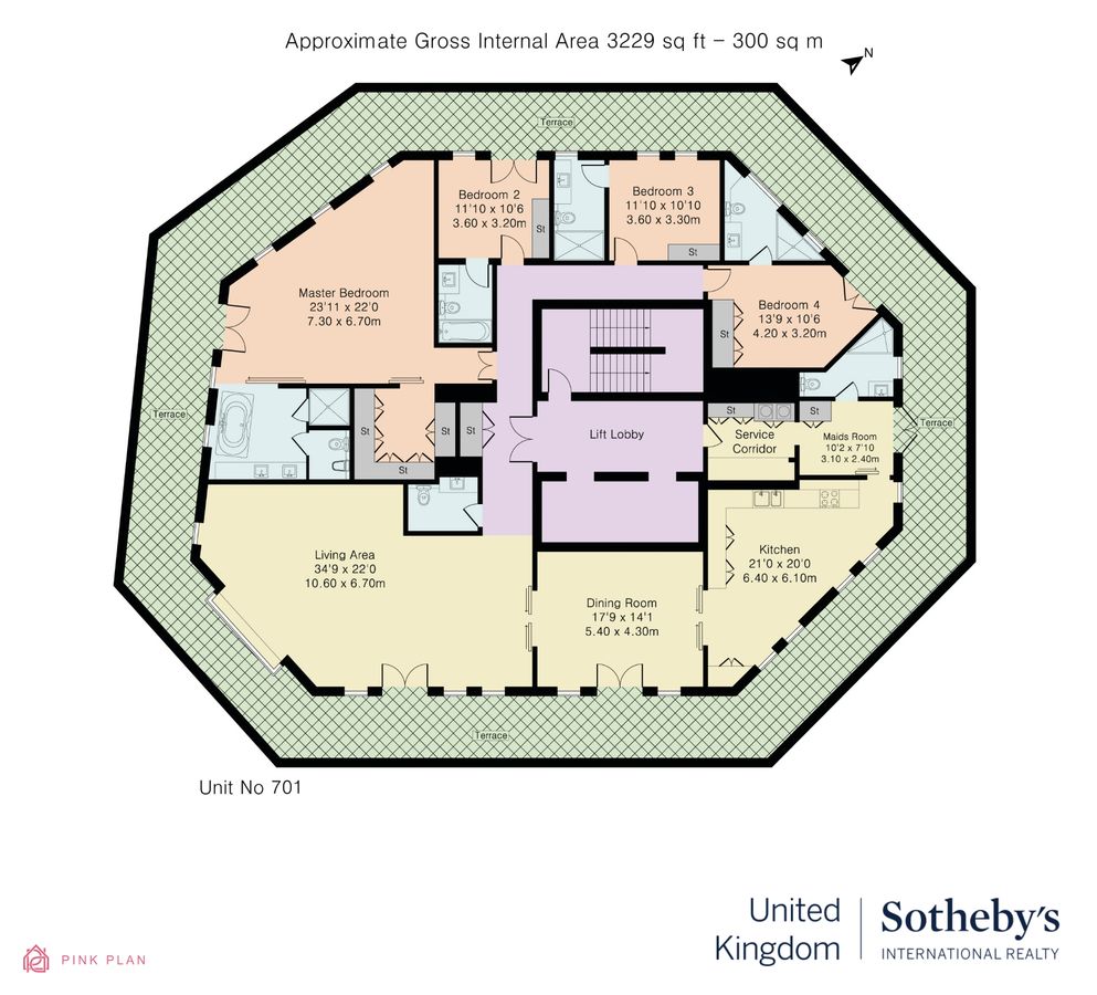 Piso en Londres, Reino Unido, 300 m² - imagen 10