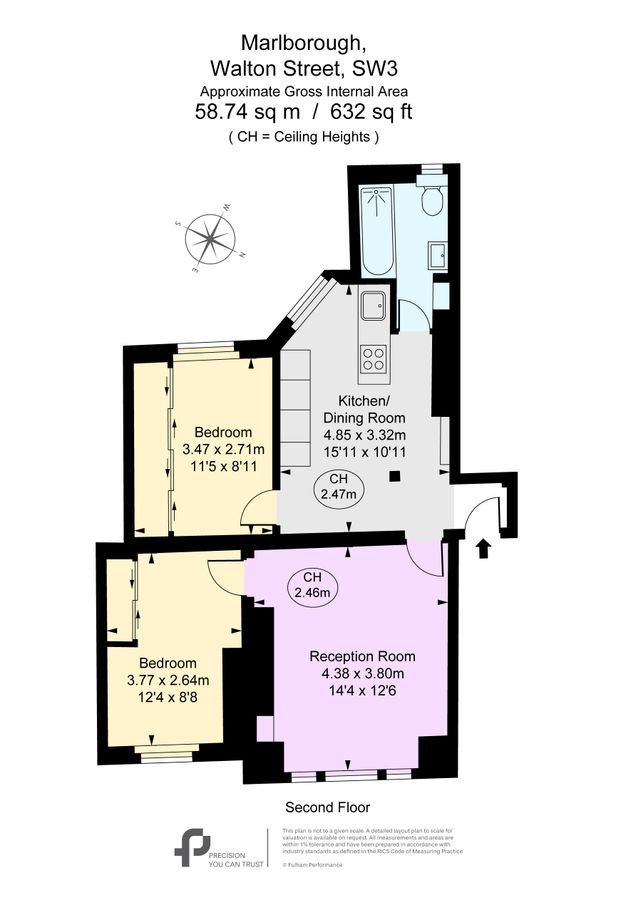 Piso en Londres, Reino Unido, 59 m² - imagen 10
