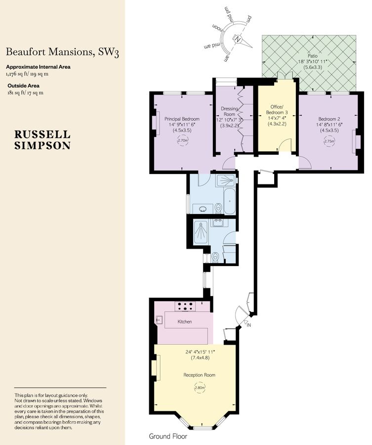 Piso en Londres, Reino Unido, 119 m² - imagen 10