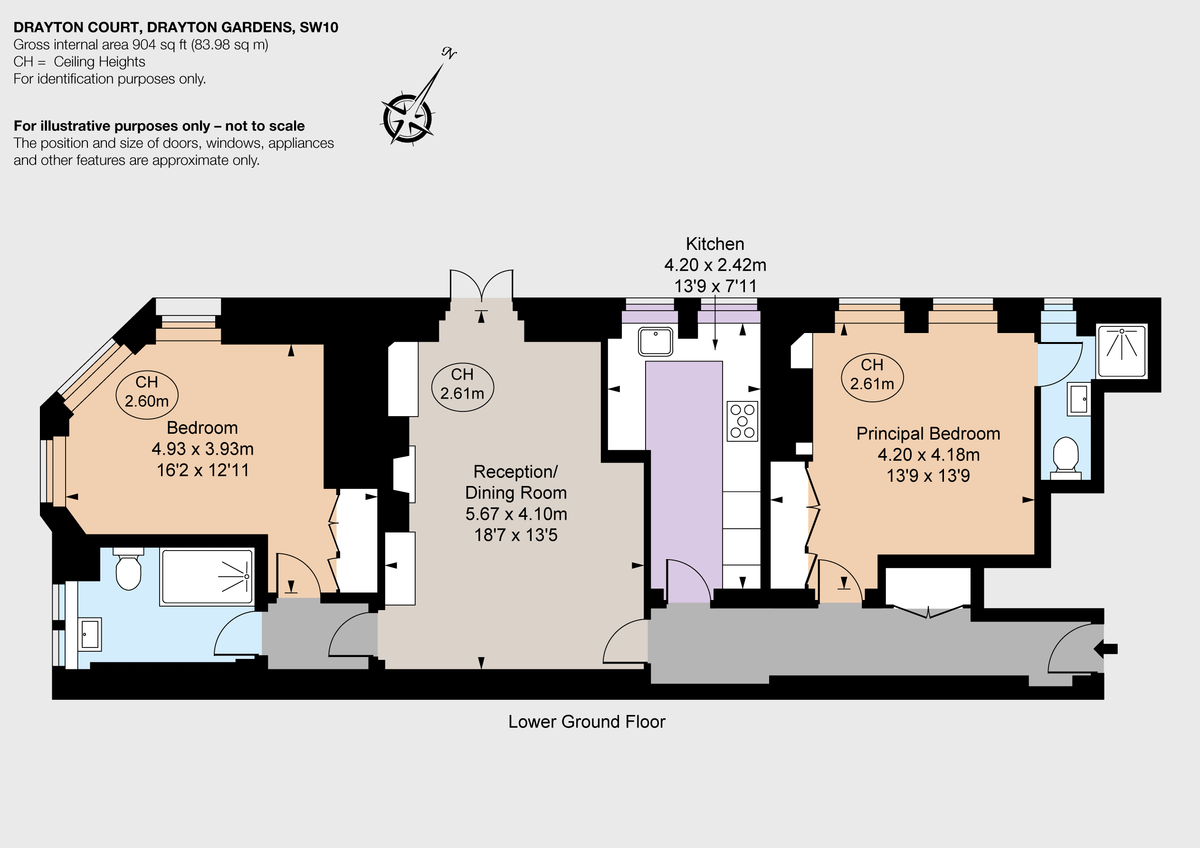 Piso en Londres, Reino Unido, 84 m² - imagen 10
