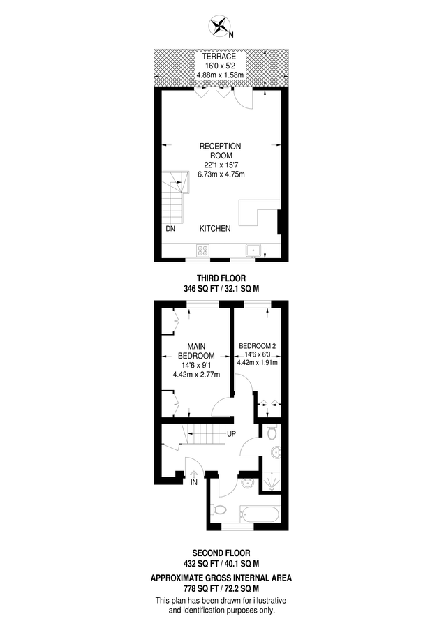 Piso en Londres, Reino Unido, 72 m² - imagen 10