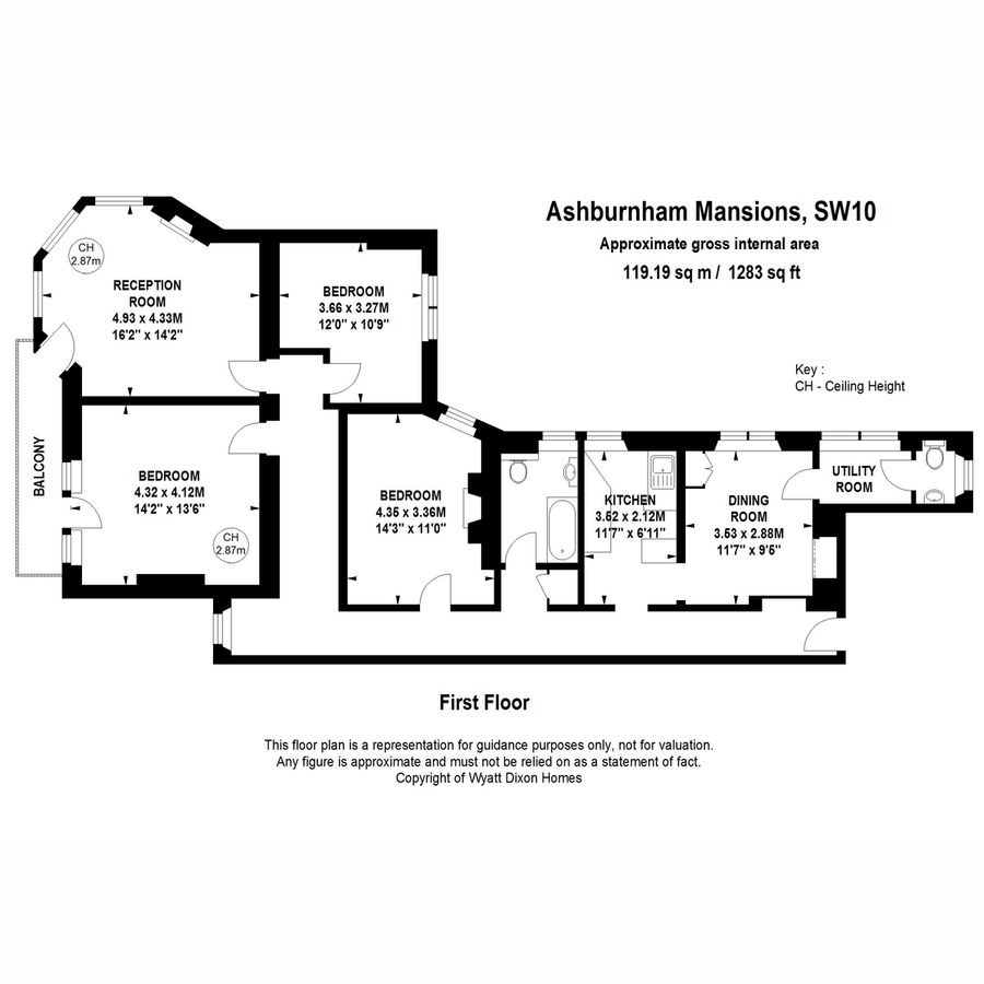 Appartement à Londres, Royaume-Uni, 119 m² - image 10