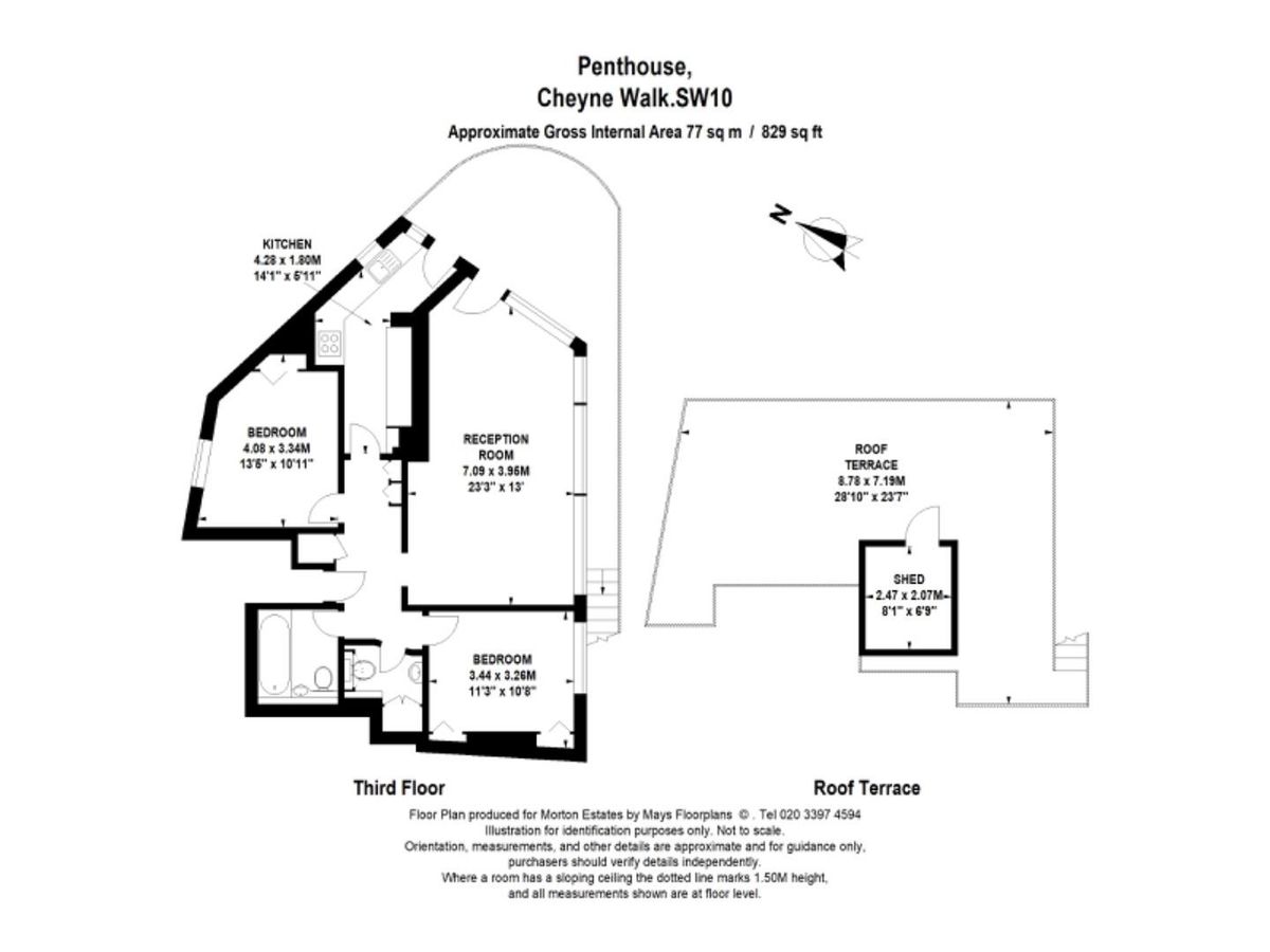 Appartamento a Londra, Regno Unito, 77 m² - foto 11