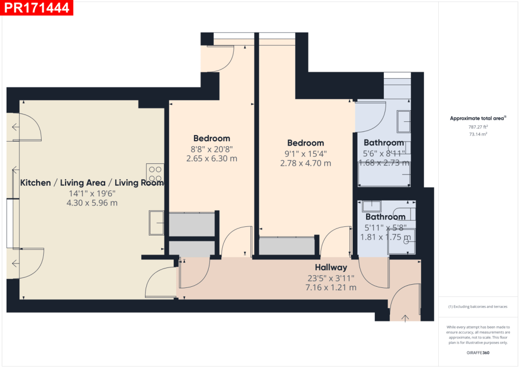 Wohnung in London, Großbritannien, 73 m² - Foto 11