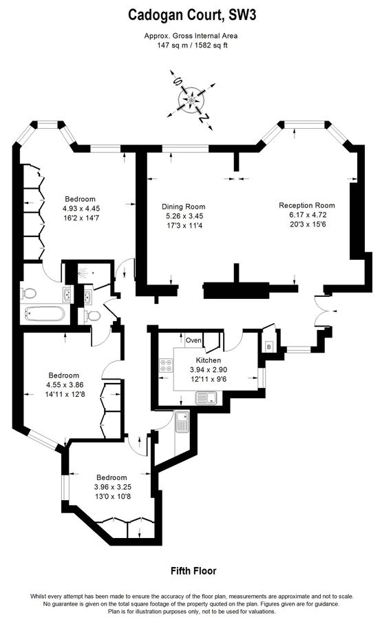 Flat in London, United Kingdom, 147 m² - picture 11