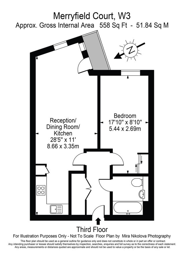 Appartement à Londres, Royaume-Uni, 52 m² - image 11