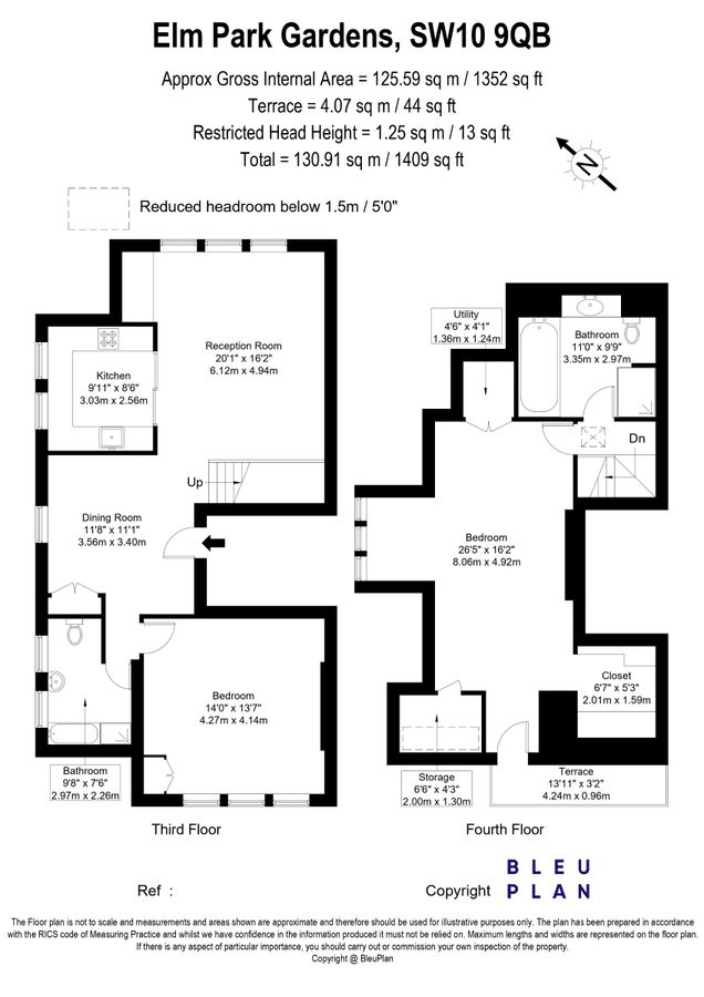 Piso en Londres, Reino Unido, 131 m² - imagen 11