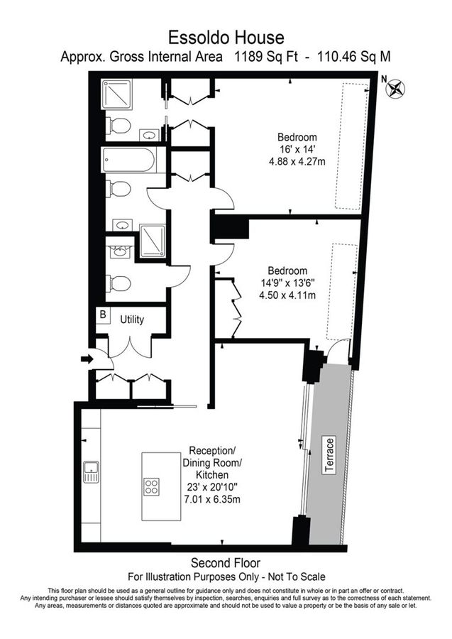 Appartamento a Londra, Regno Unito, 111 m² - foto 11