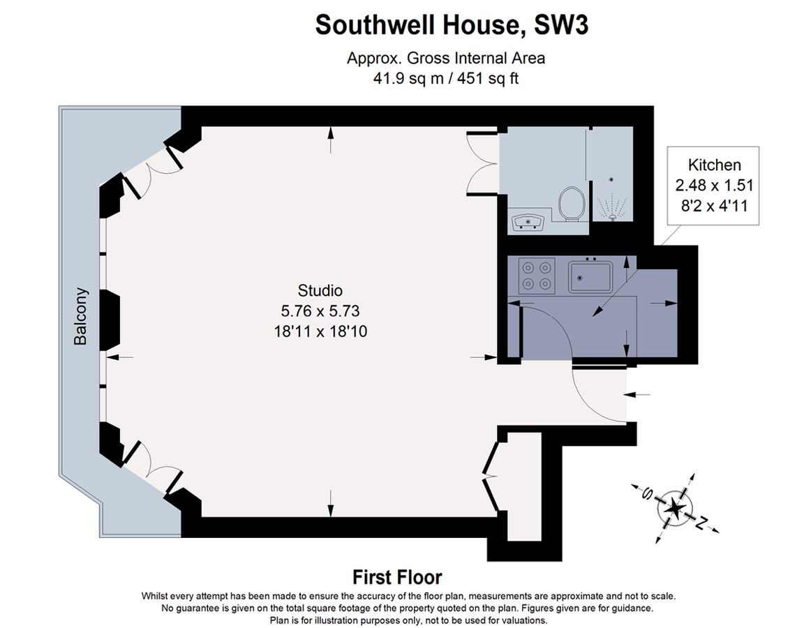 Appartement à Londres, Royaume-Uni, 42 m² - image 11