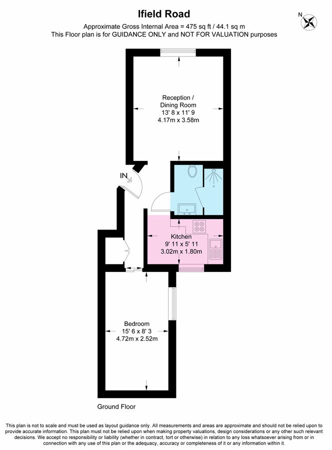 Flat in London, United Kingdom, 44 m² - picture 11