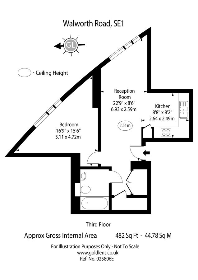 Piso en Londres, Reino Unido, 45 m² - imagen 11