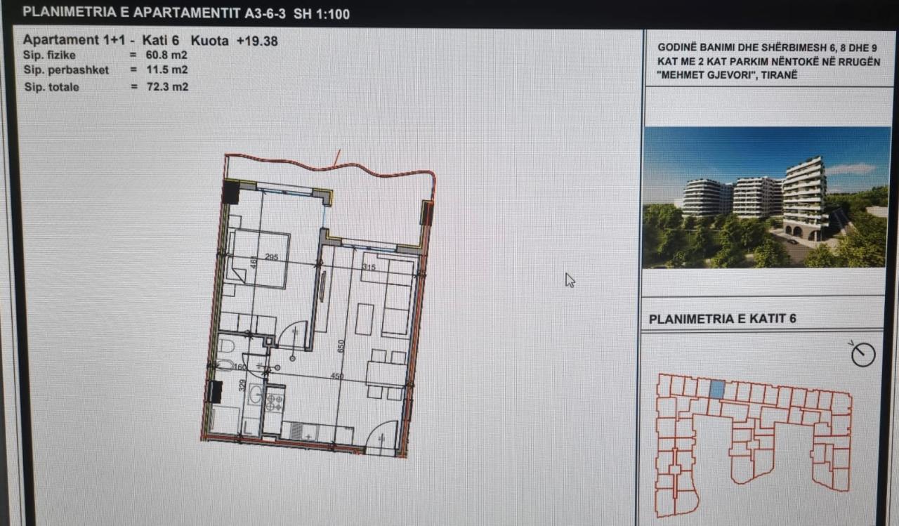 Appartamento a Tirana, Albania, 72 m² - foto 5