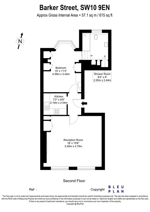 Appartamento a Londra, Regno Unito, 57 m² - foto 11