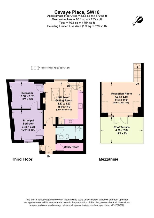 Wohnung in London, Großbritannien, 70 m² - Foto 12