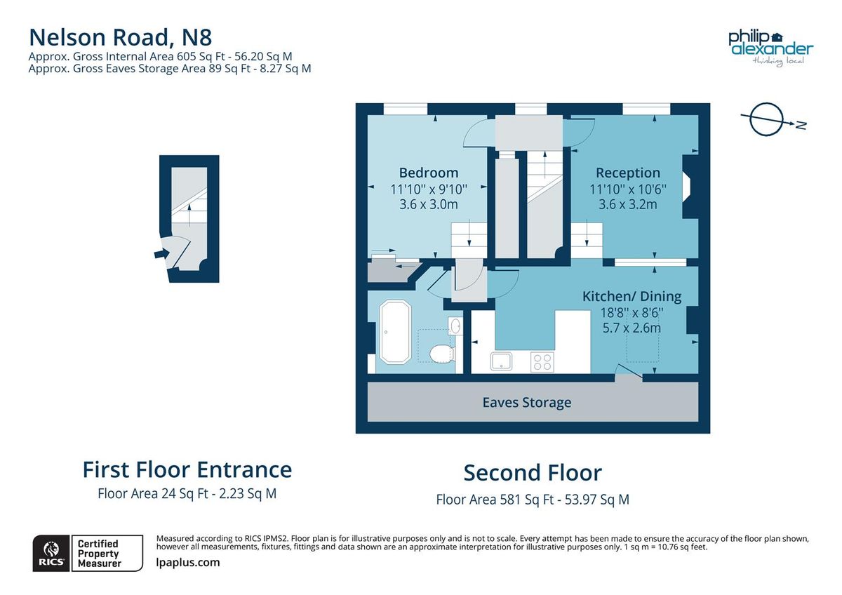 Appartement à Londres, Royaume-Uni, 56 m² - image 12