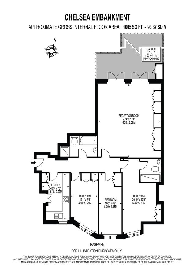 Appartement à Londres, Royaume-Uni, 93 m² - image 12