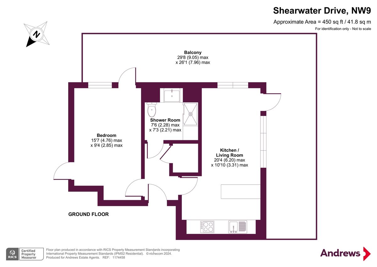 Piso en Londres, Reino Unido, 42 m² - imagen 12