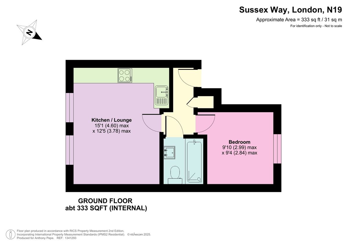 Flat in London, United Kingdom, 31 m² - picture 12