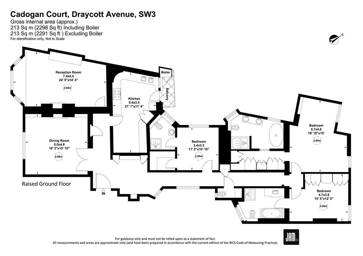 Flat in London, United Kingdom, 213 m² - picture 12