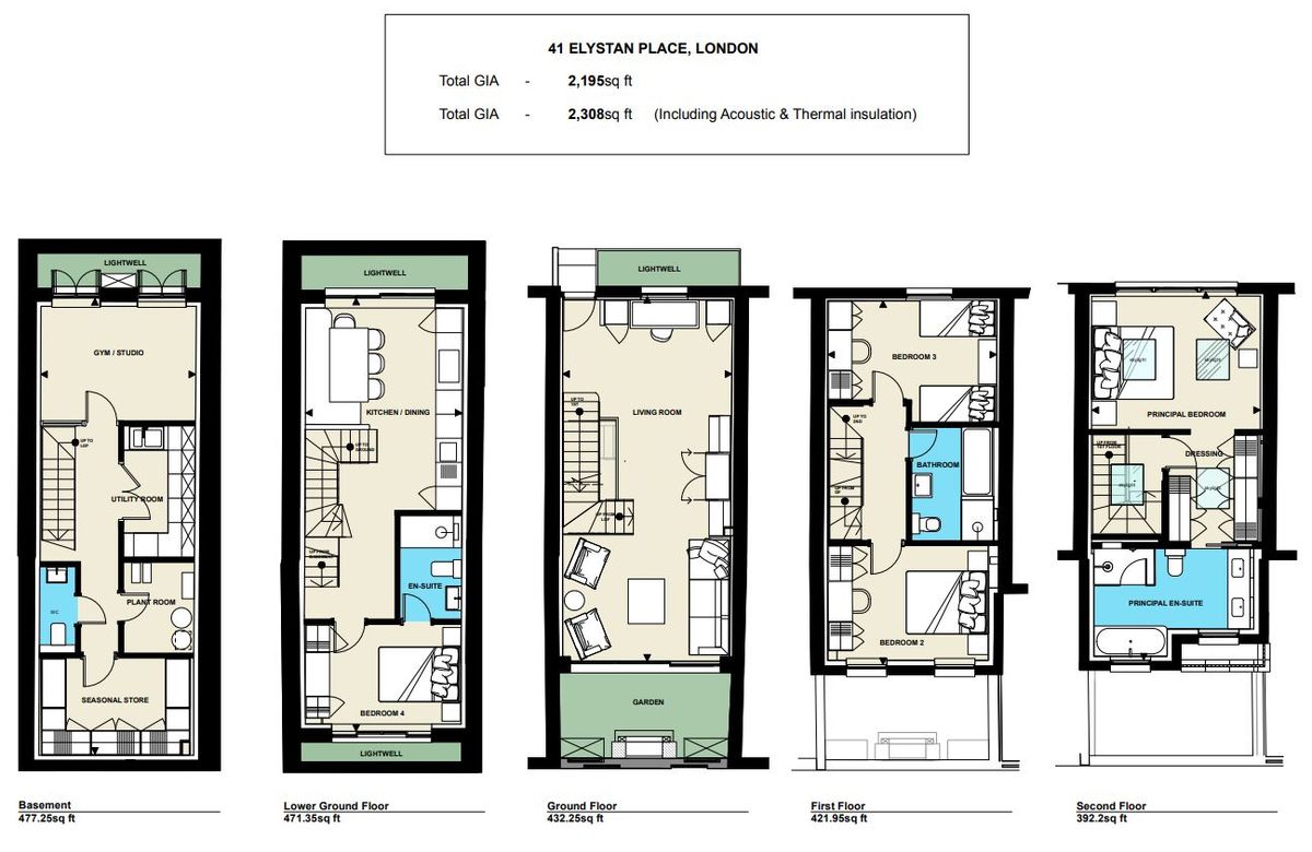 Wohnung in London, Großbritannien, 204 m² - Foto 12