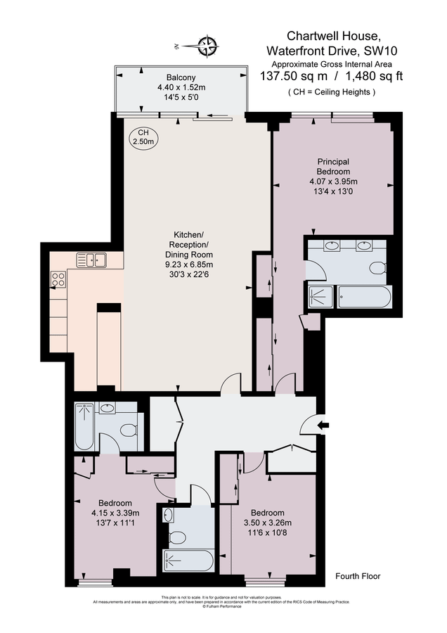 Piso en Londres, Reino Unido, 138 m² - imagen 12
