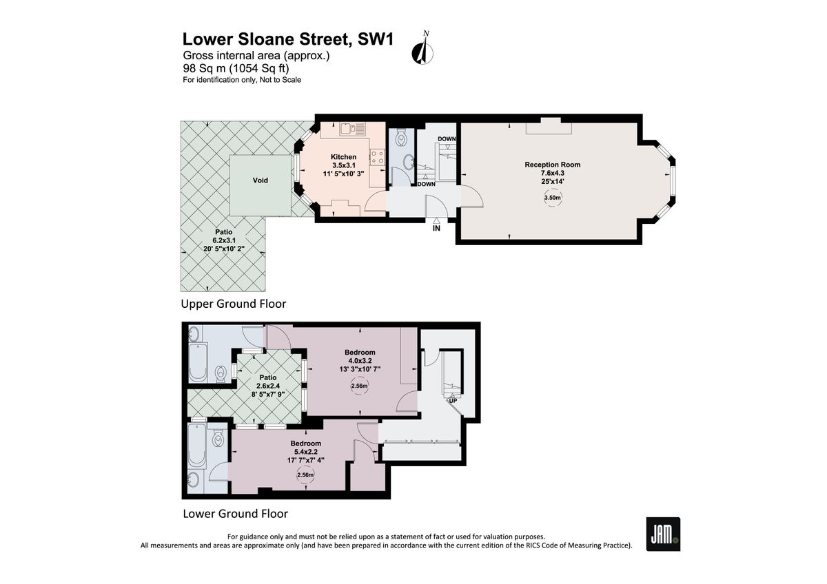 Flat in London, United Kingdom, 98 m² - picture 13
