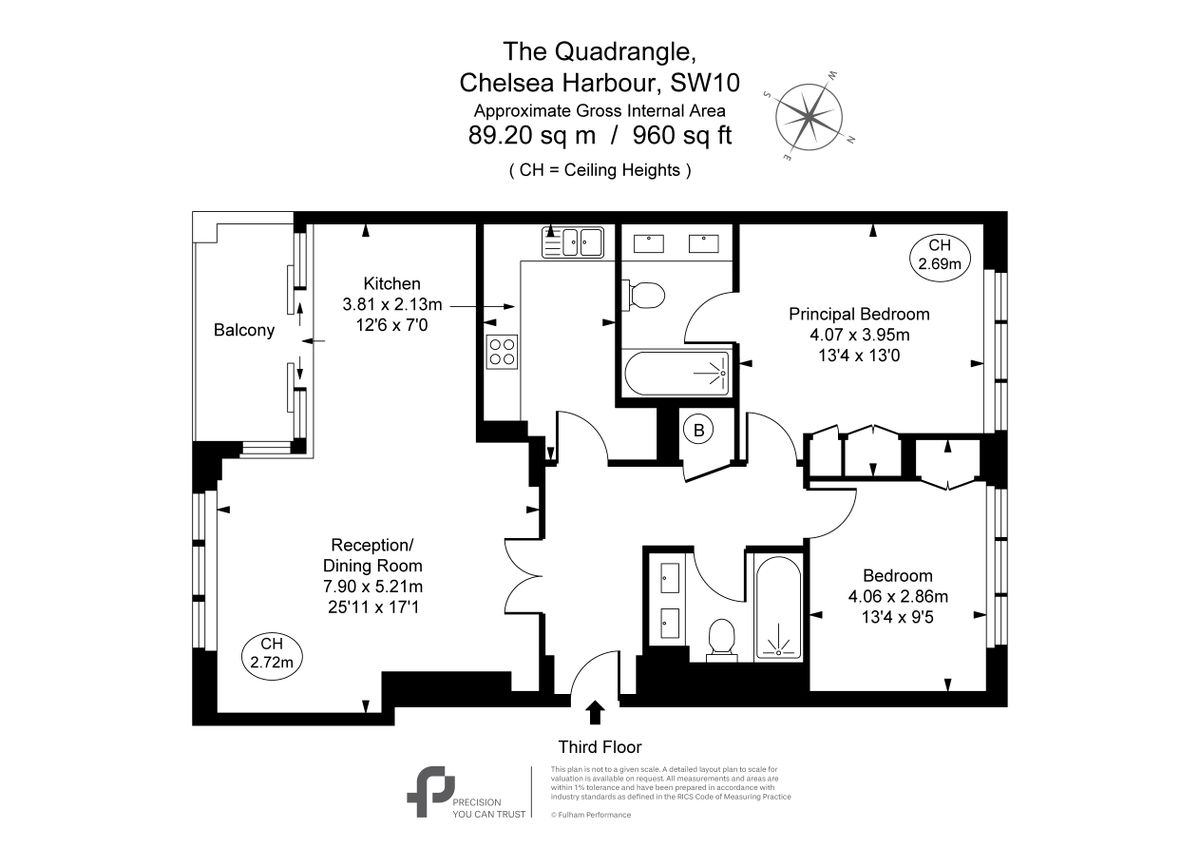 Appartement à Londres, Royaume-Uni, 89 m² - image 13